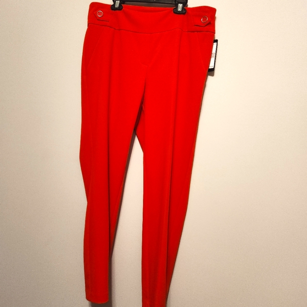 Brand New Red Dress Pants, Size Large